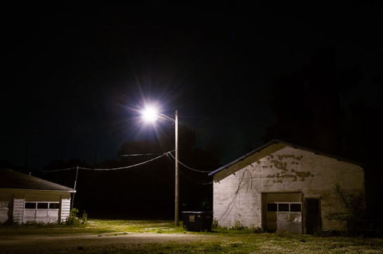 Night Study: Garage and Building 5/8