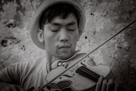 The Park Violinist