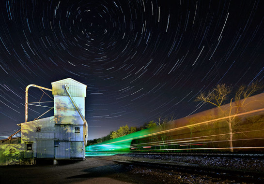 Train at Night