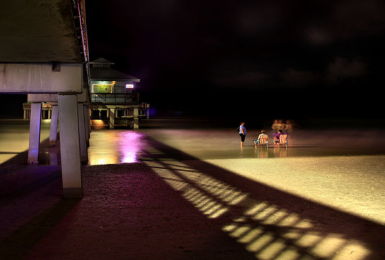 Conversation at the Pier