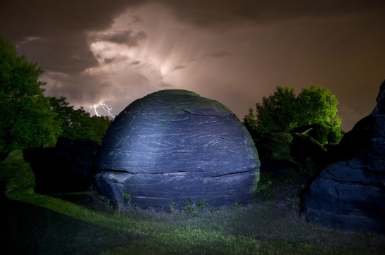 Mystery at Rock City, Kansas.